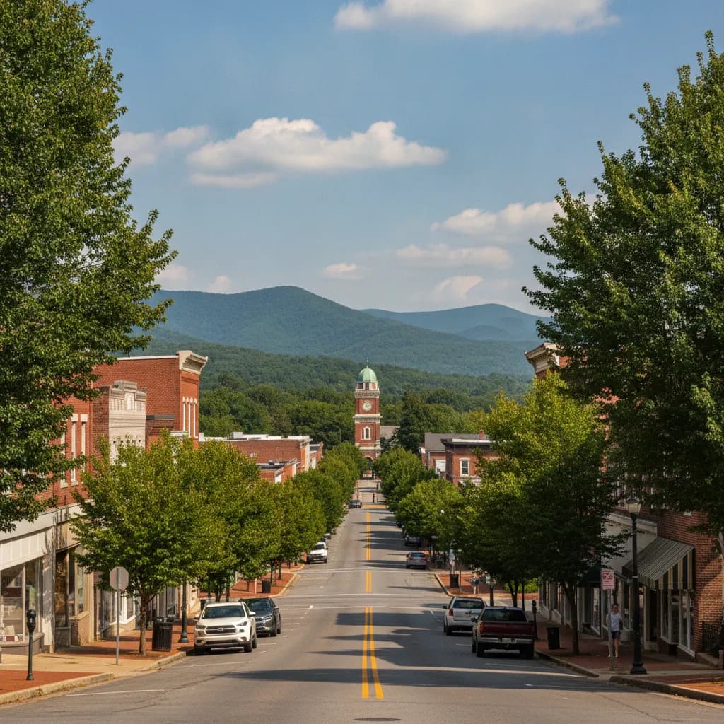View of Vinton, VA