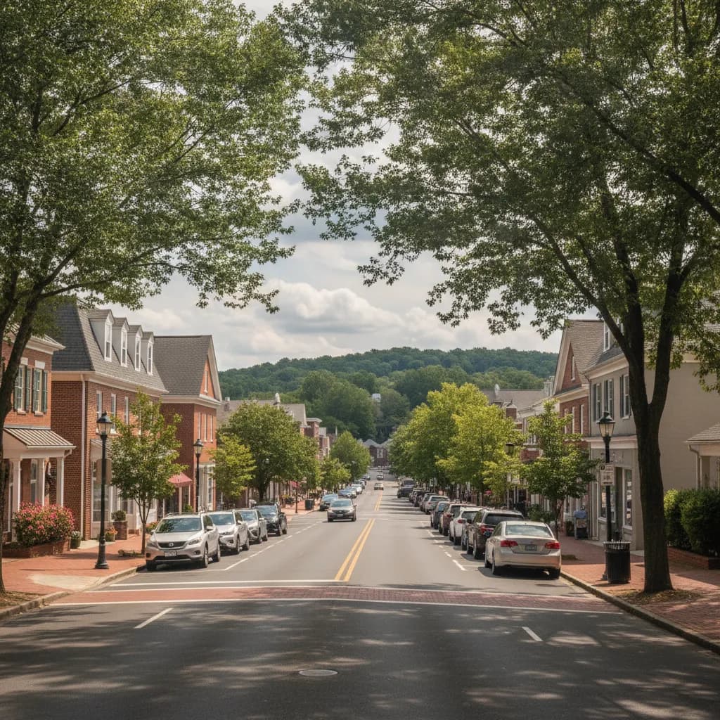 View of West Falls Church, VA