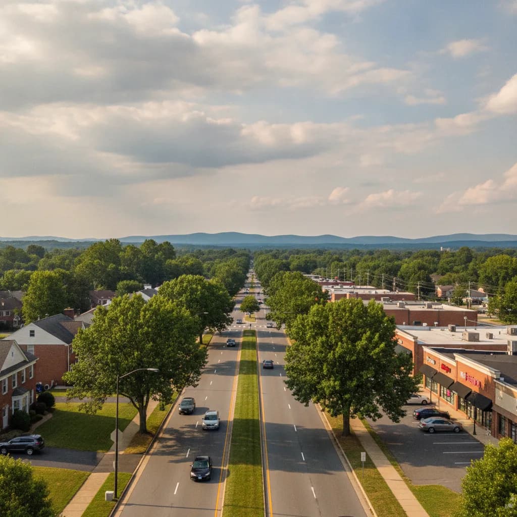 View of West Springfield, VA
