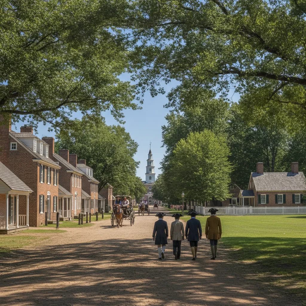 View of Williamsburg, VA