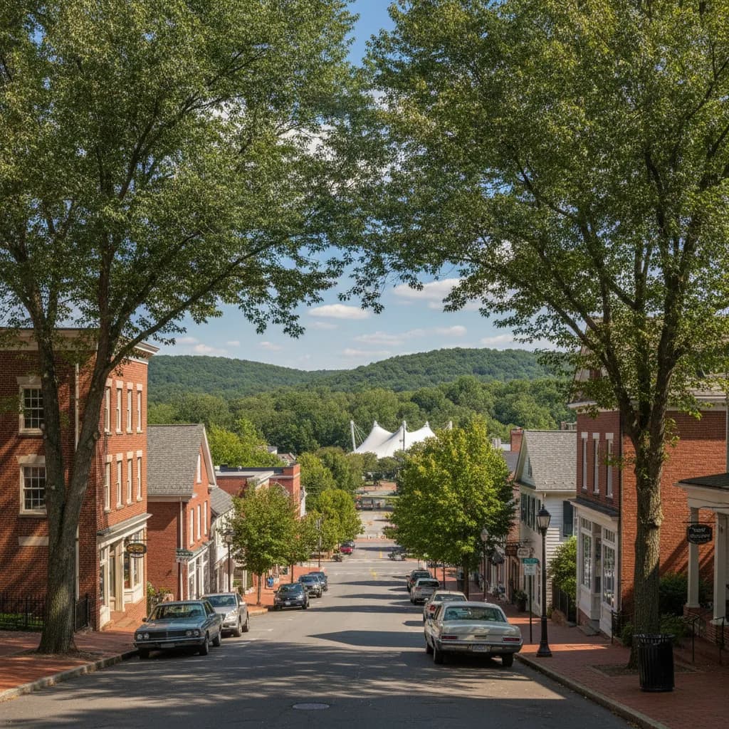 View of Wolf Trap, VA