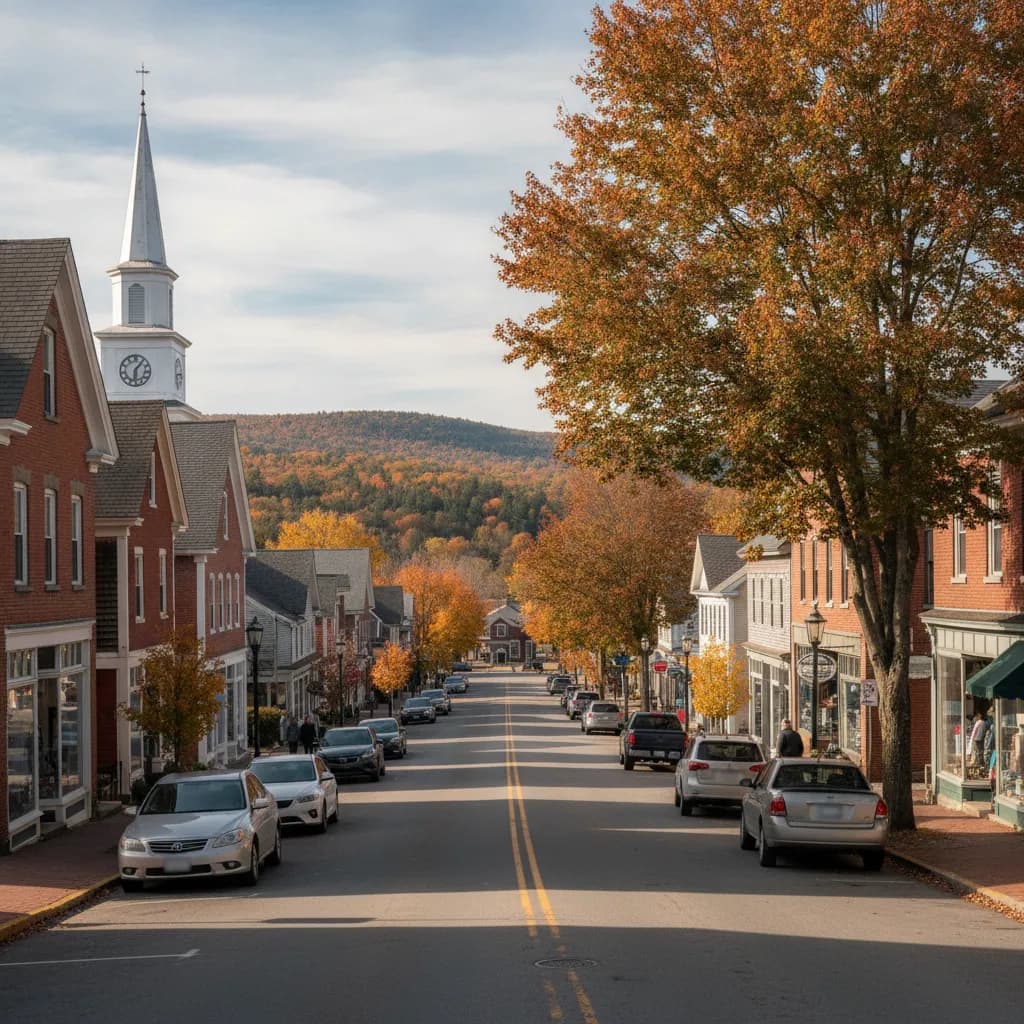 View of Brandon, VT
