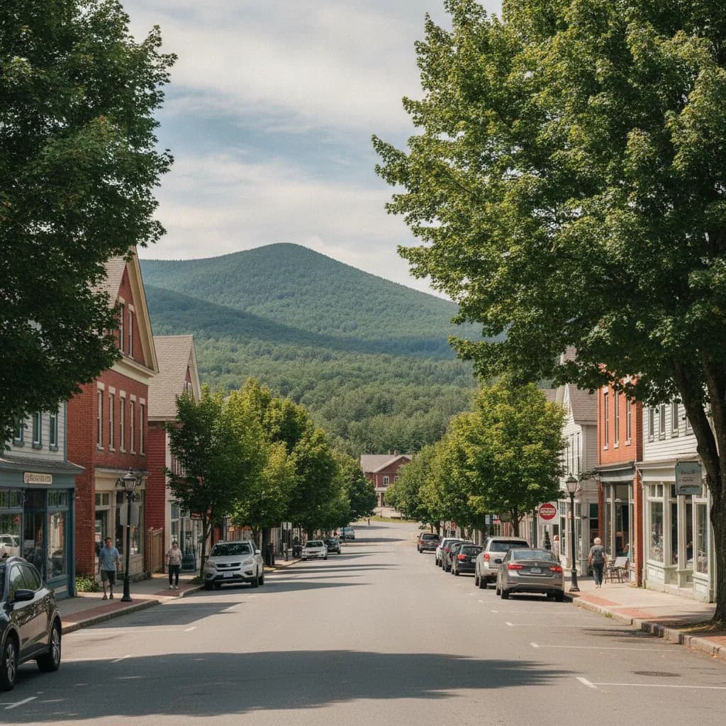 View of Bristol, VT