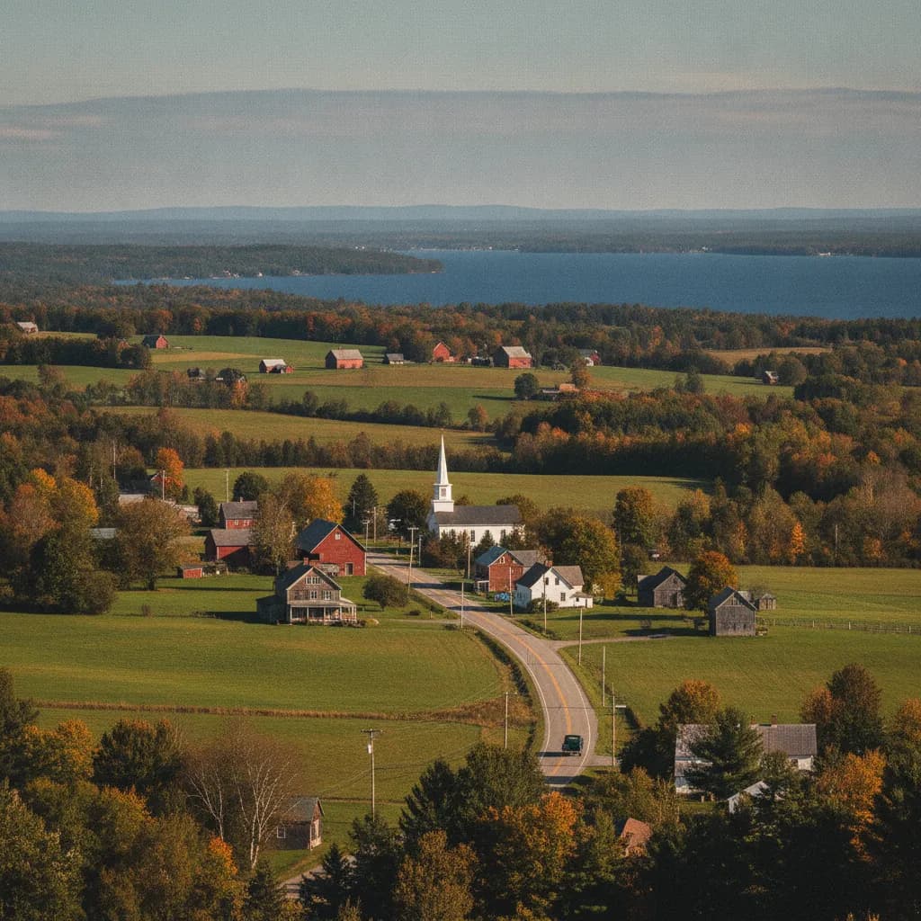 View of Charlotte, VT