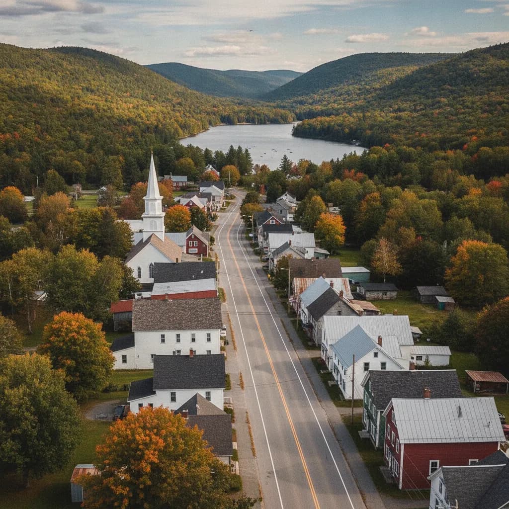 View of Derby, VT
