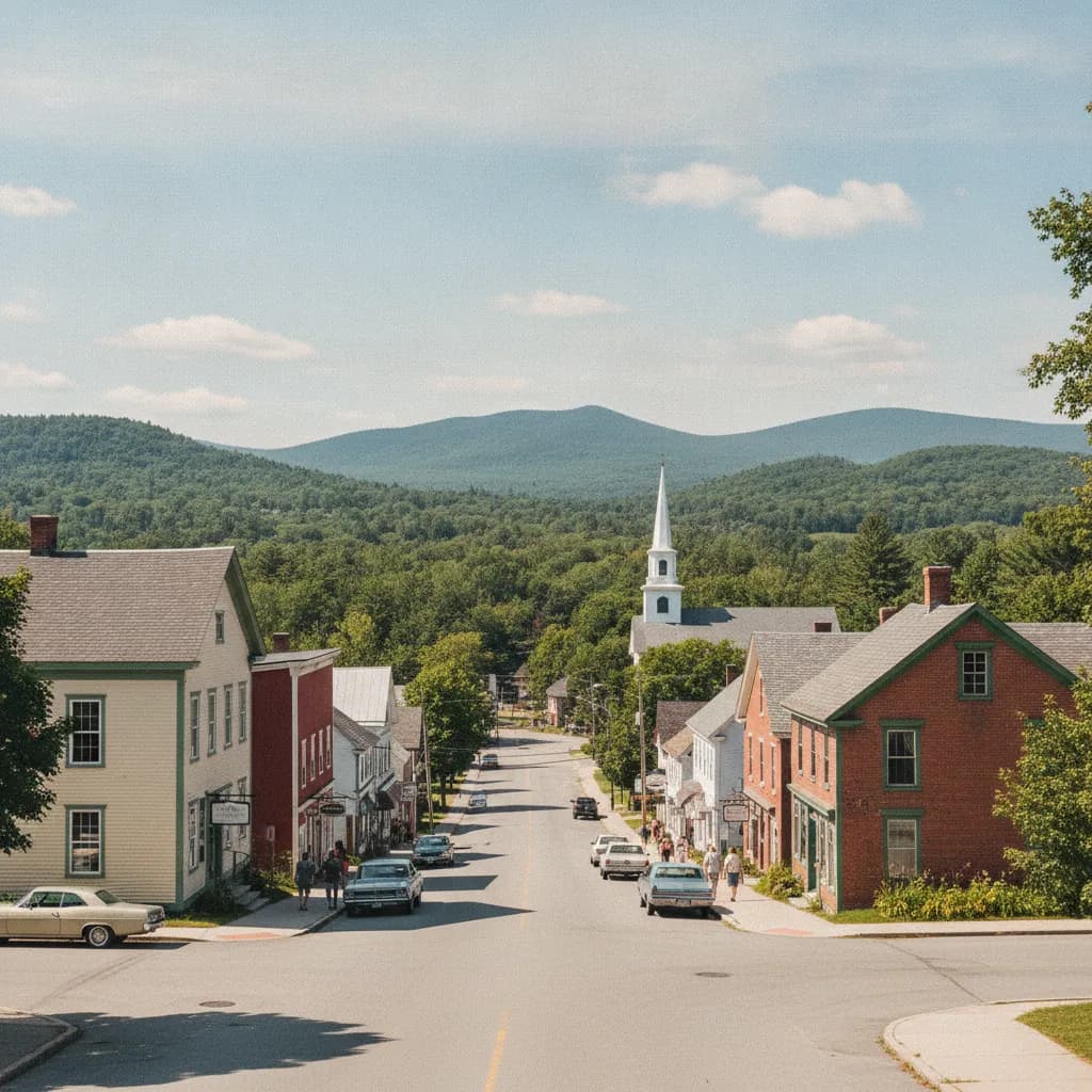 View of Fairfax, VT