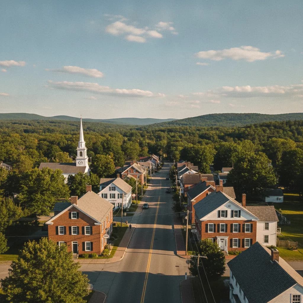 View of Georgia, VT