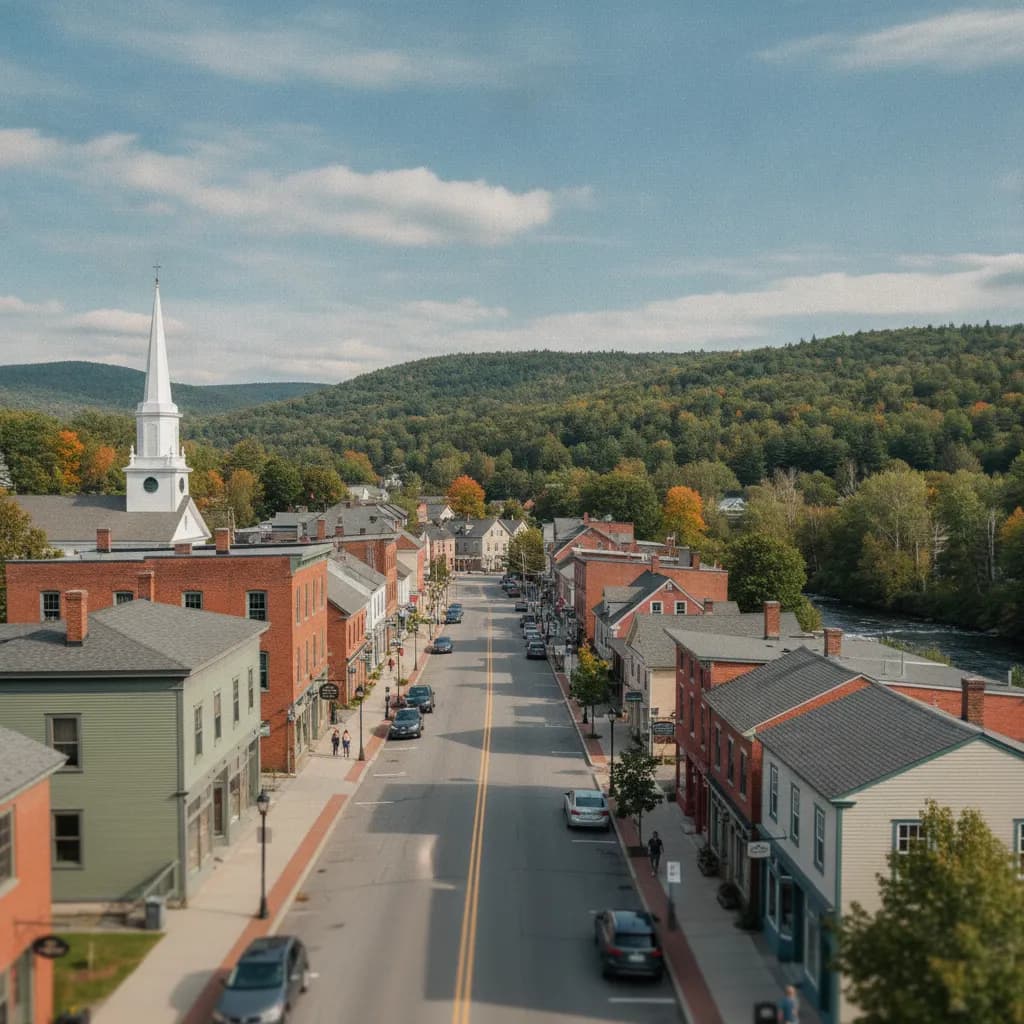View of Hartford, VT