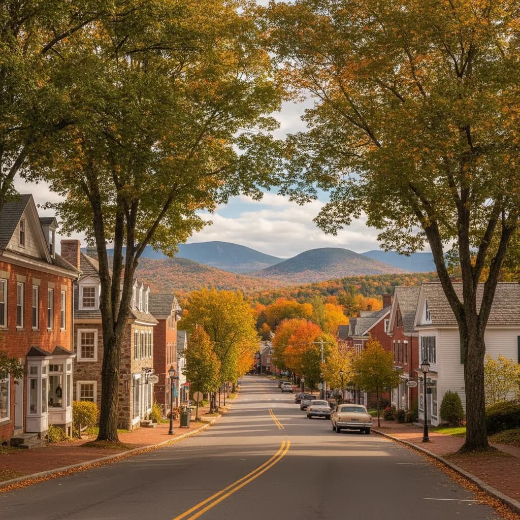 View of Manchester, VT