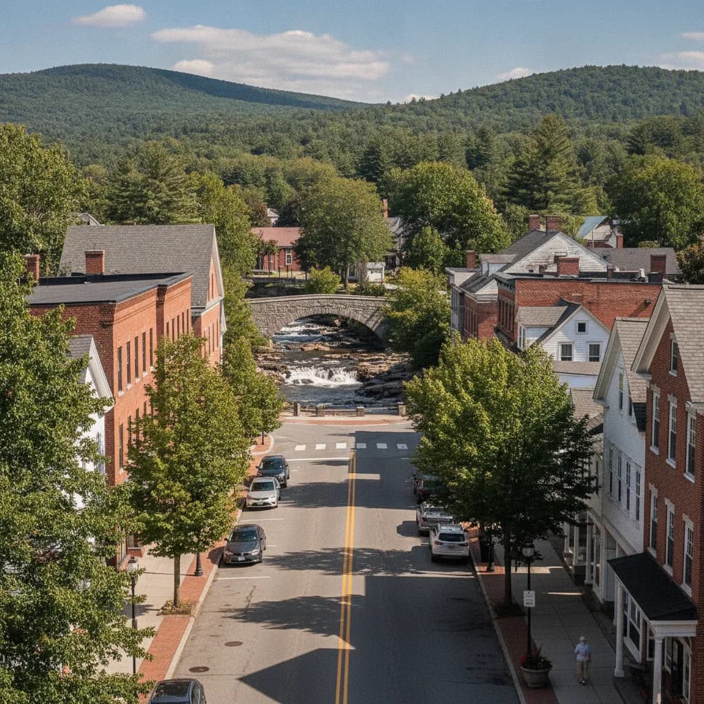 View of Middlebury, VT