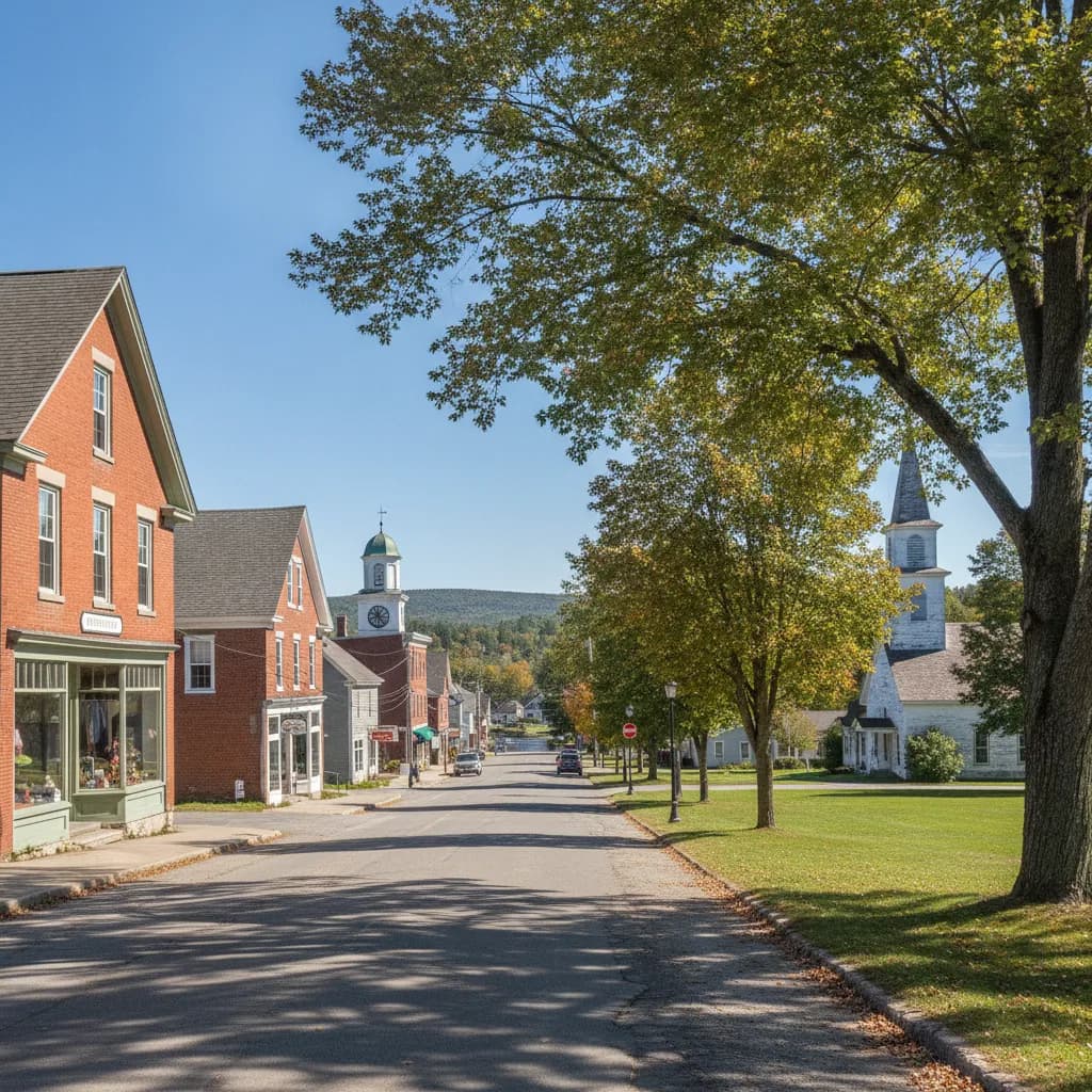 View of Milton, VT