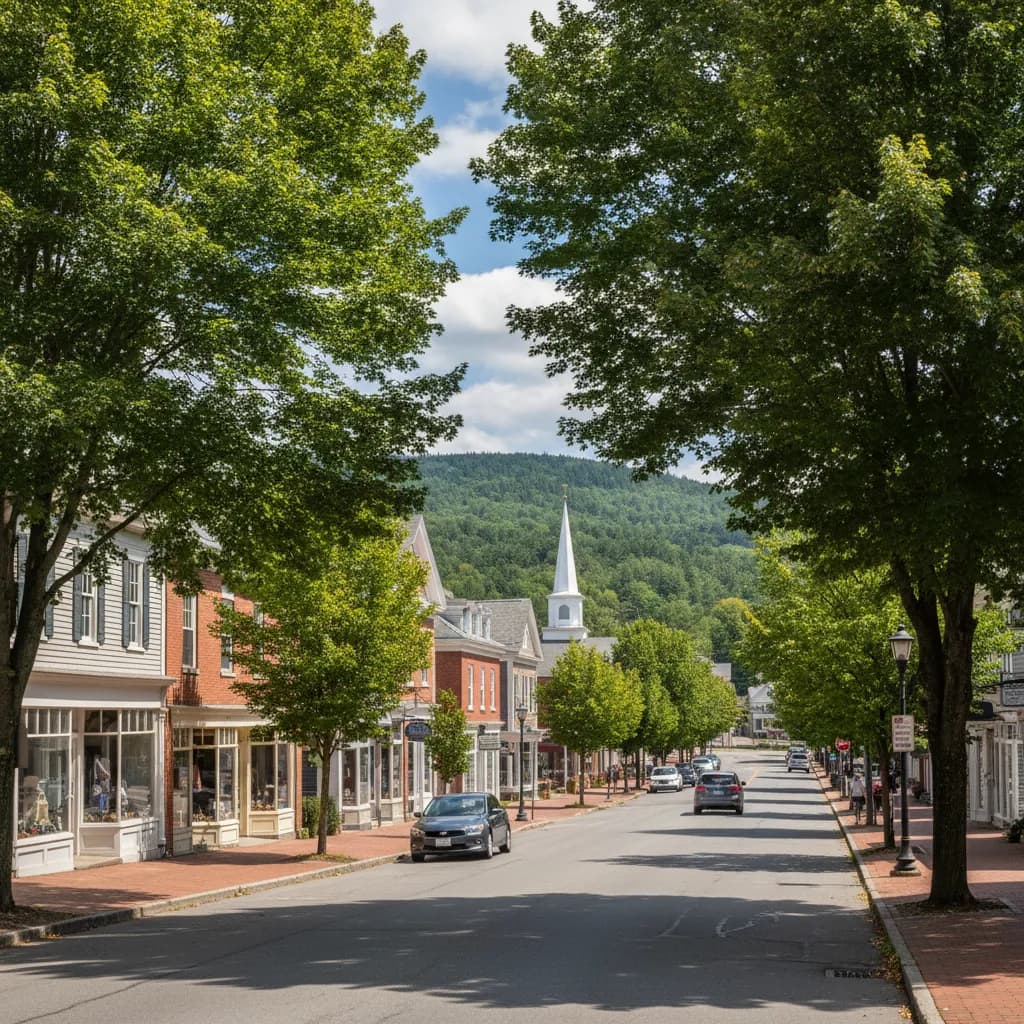 View of Morristown, VT