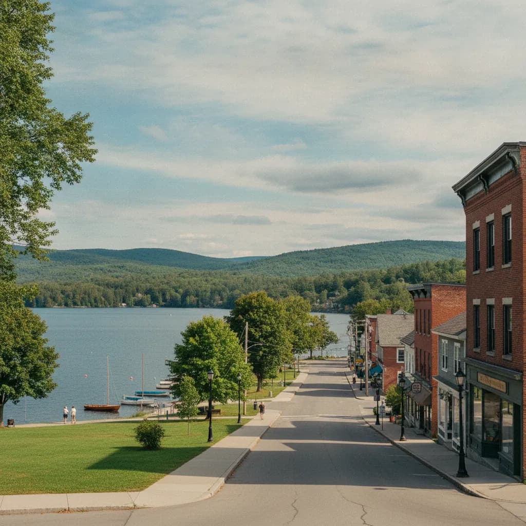 View of Newport, VT
