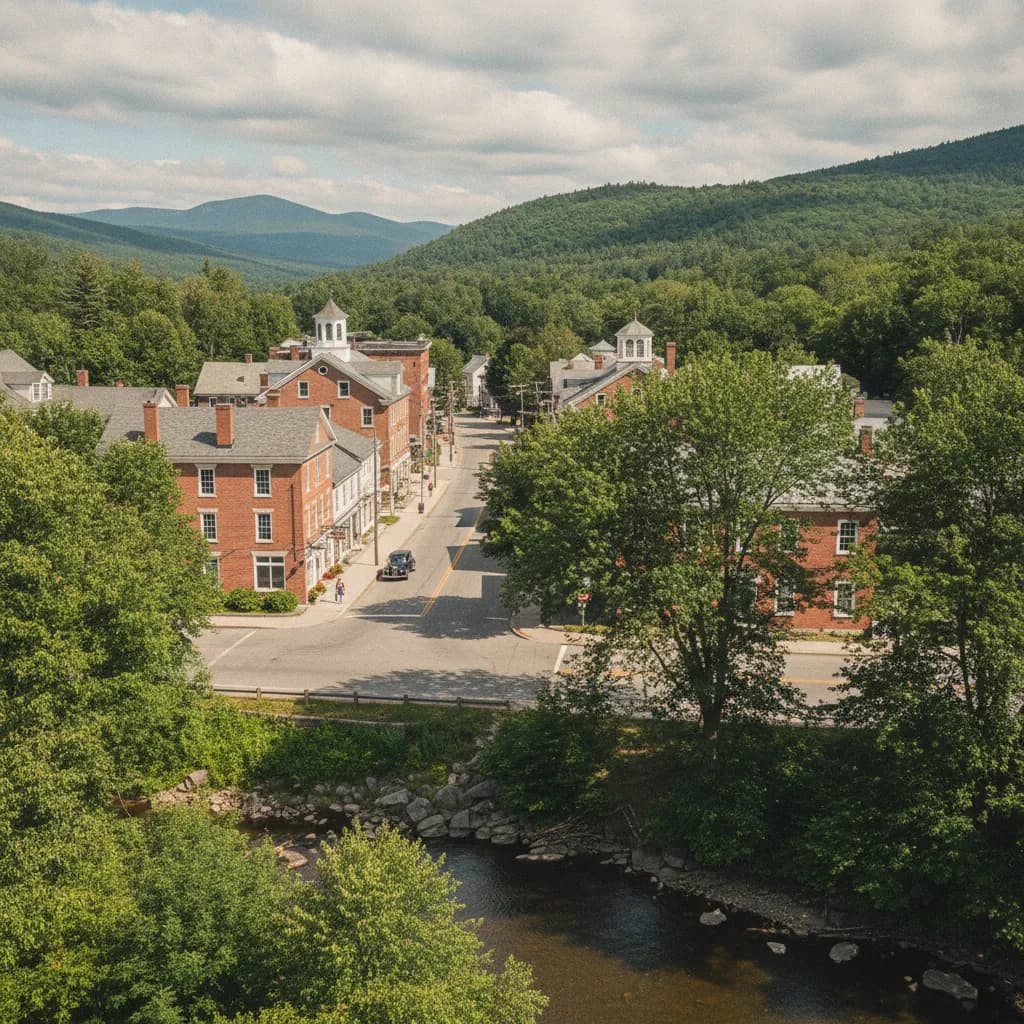 View of Northfield, VT