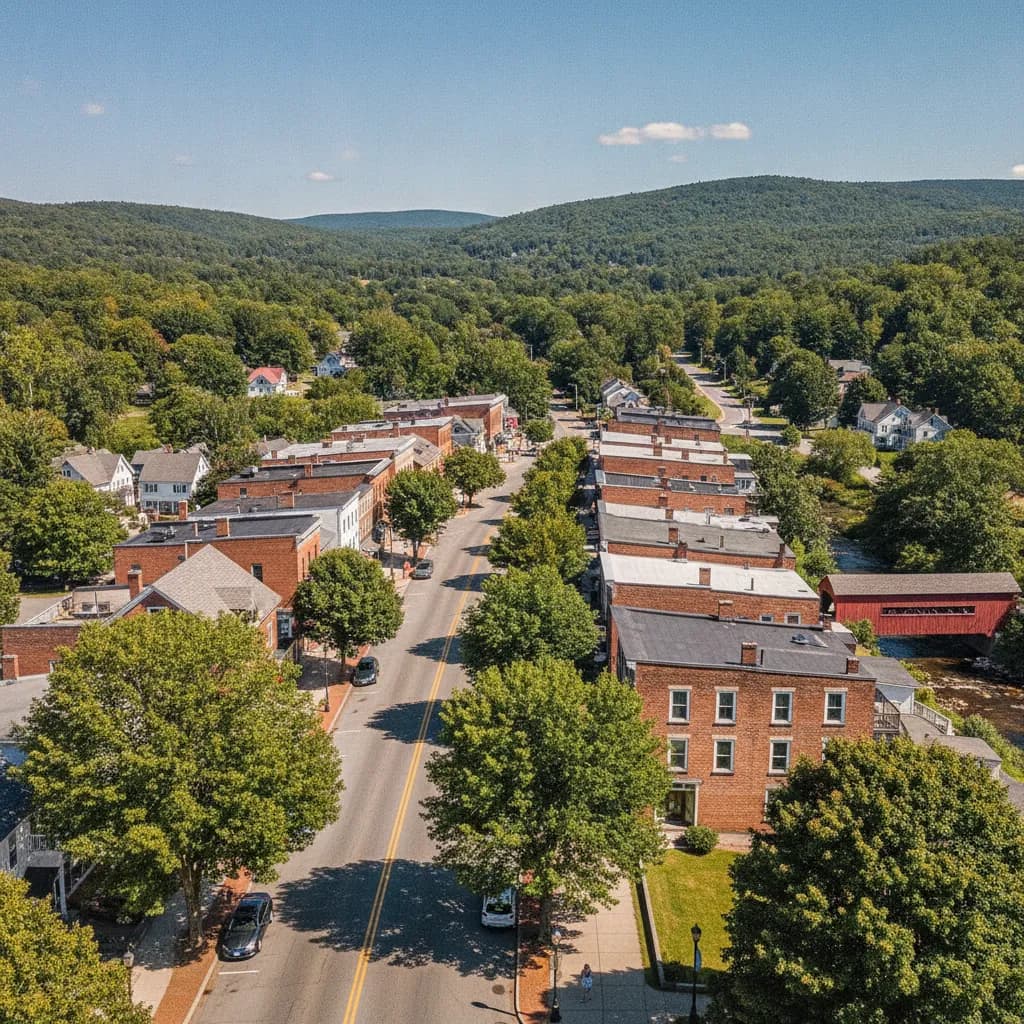 View of Springfield, VT