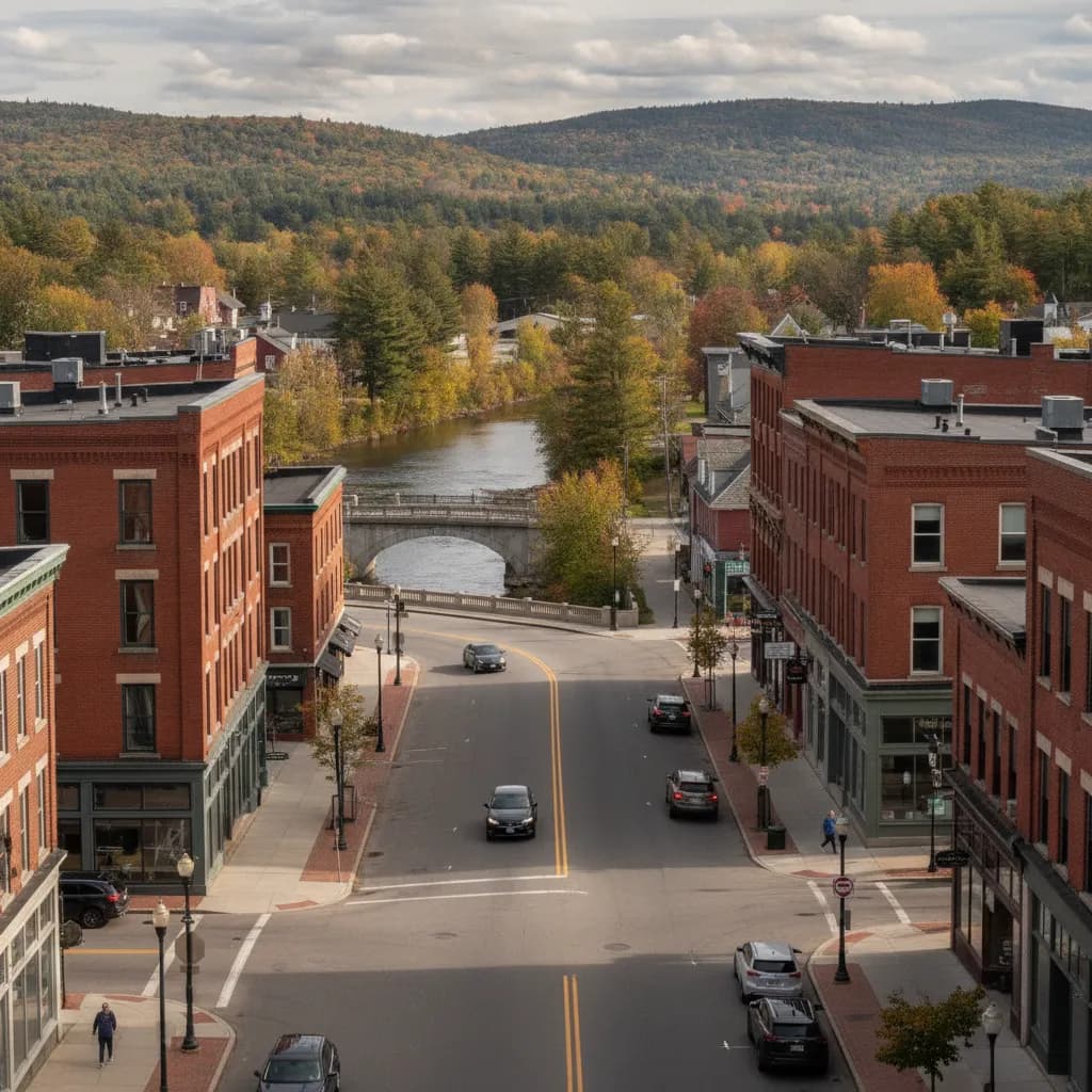 View of Winooski, VT