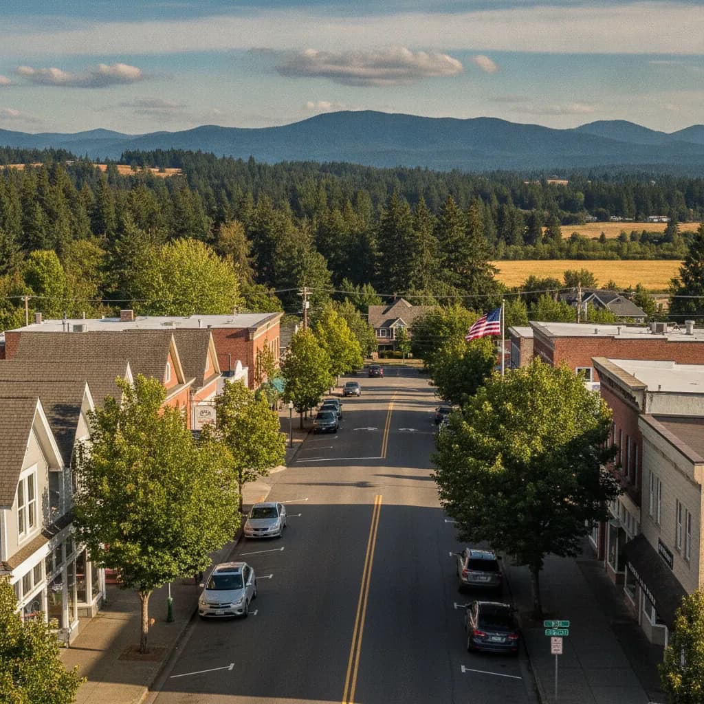 View of Artondale, WA