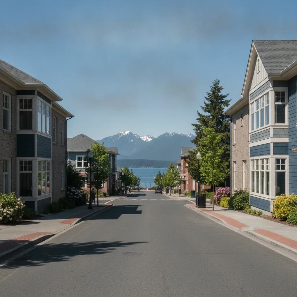 View of Bangor Base, WA