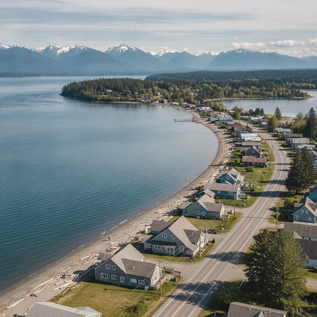 View of Birch Bay, WA