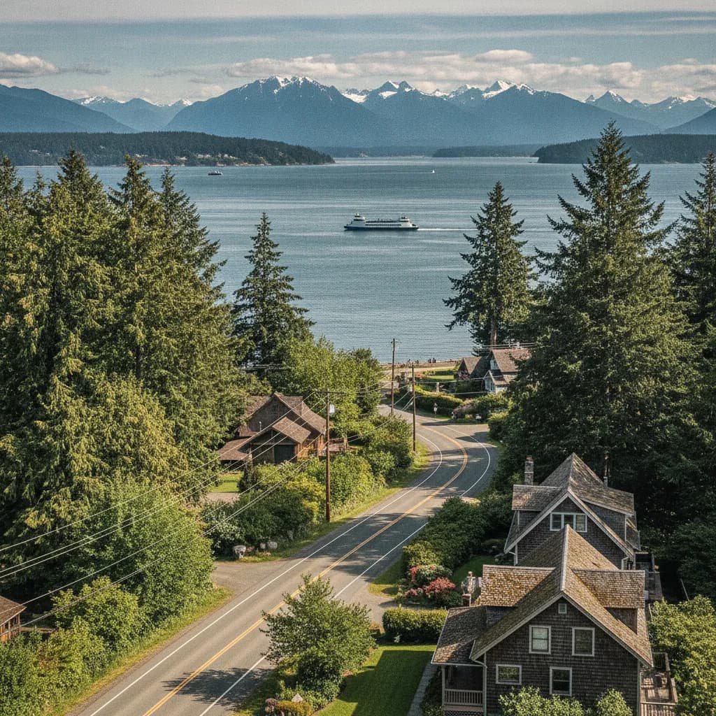 View of Camano, WA