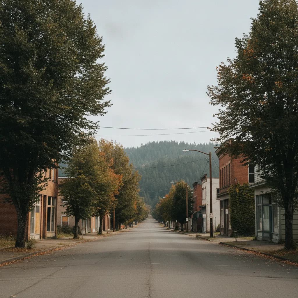 View of Centralia, WA