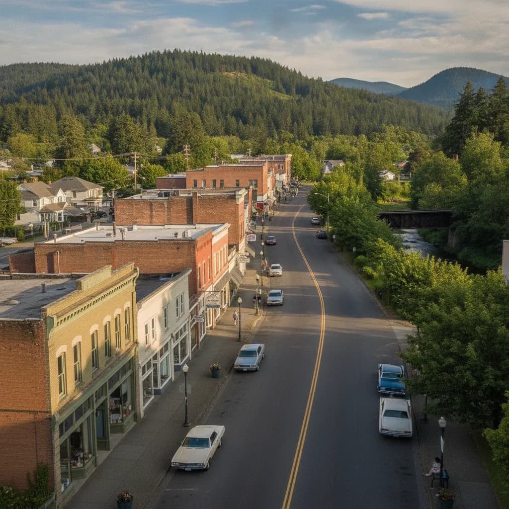 View of Chehalis, WA