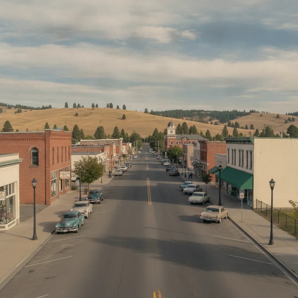View of Cheney, WA