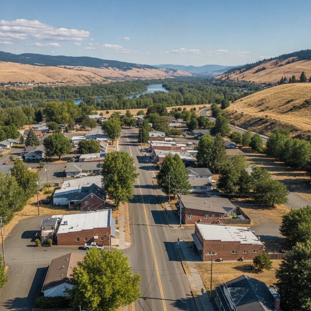 View of Clarkston Heights-Vineland, WA