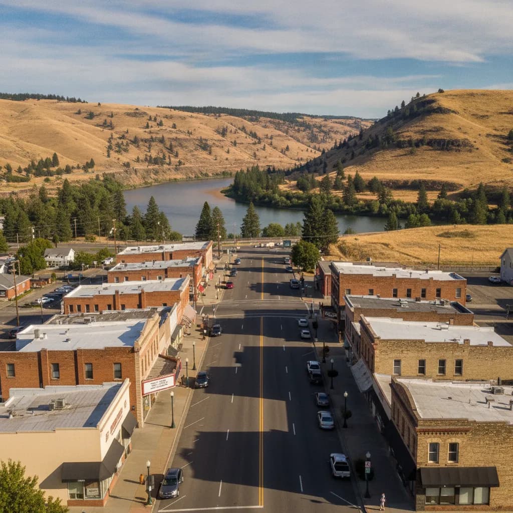 View of Clarkston, WA