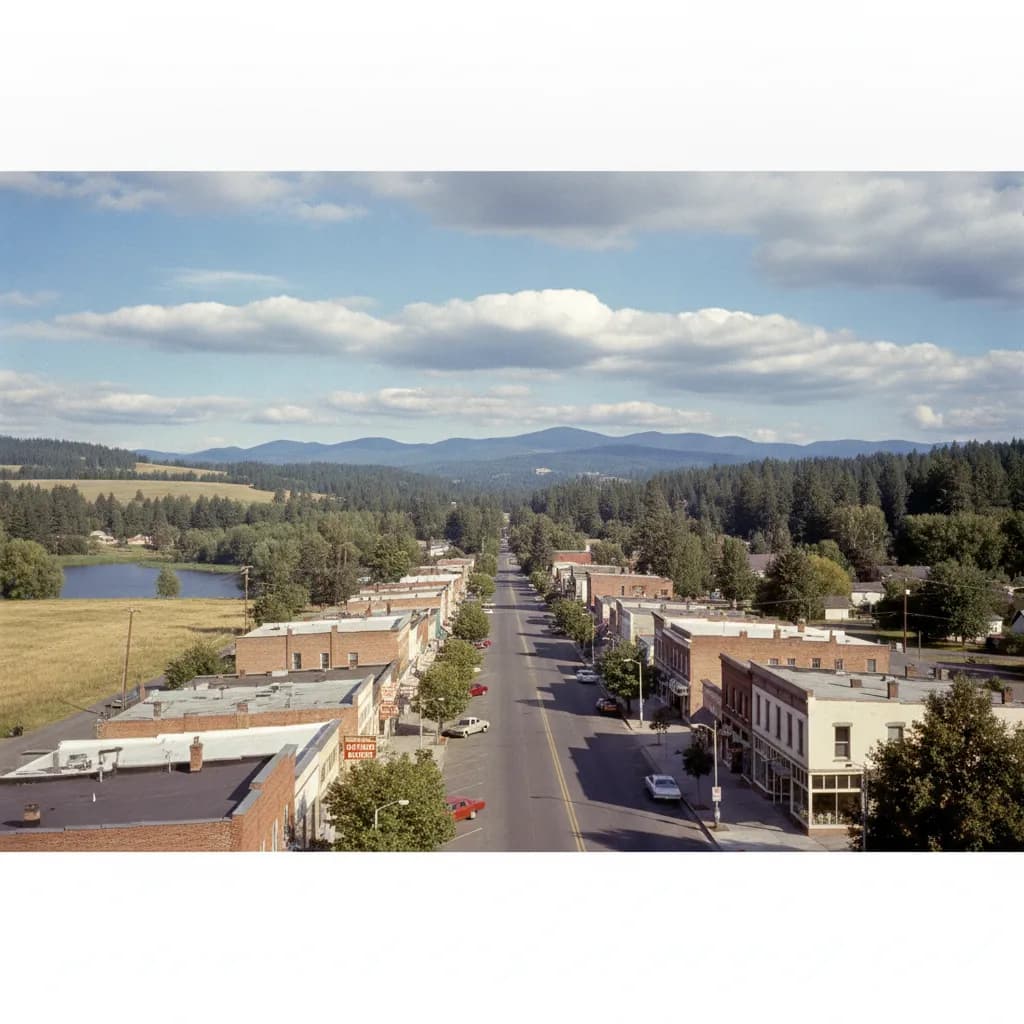 View of Deer Park, WA