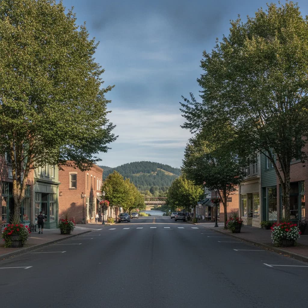 View of Duvall, WA