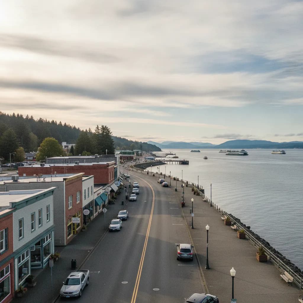 View of East Port Orchard, WA