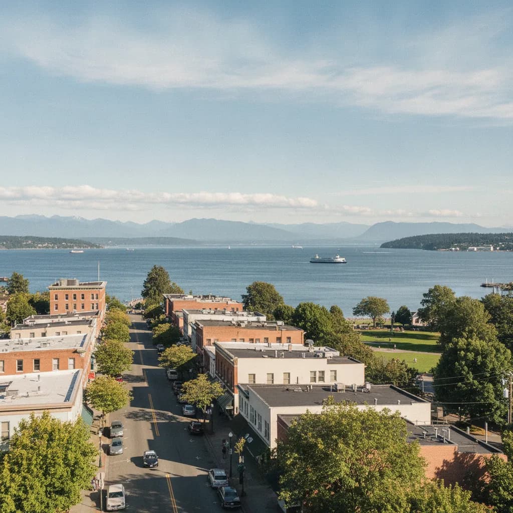 View of Edmonds, WA