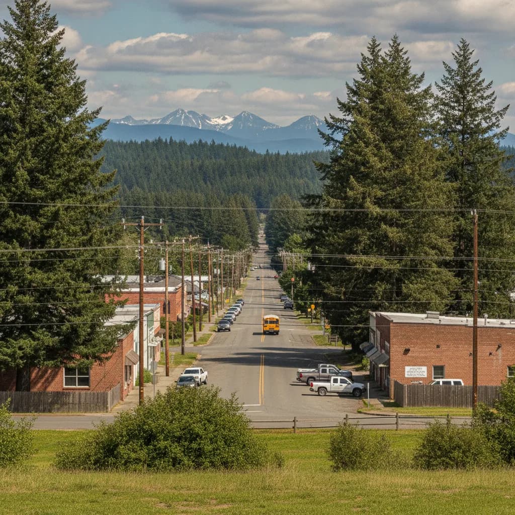 View of Elk Plain, WA