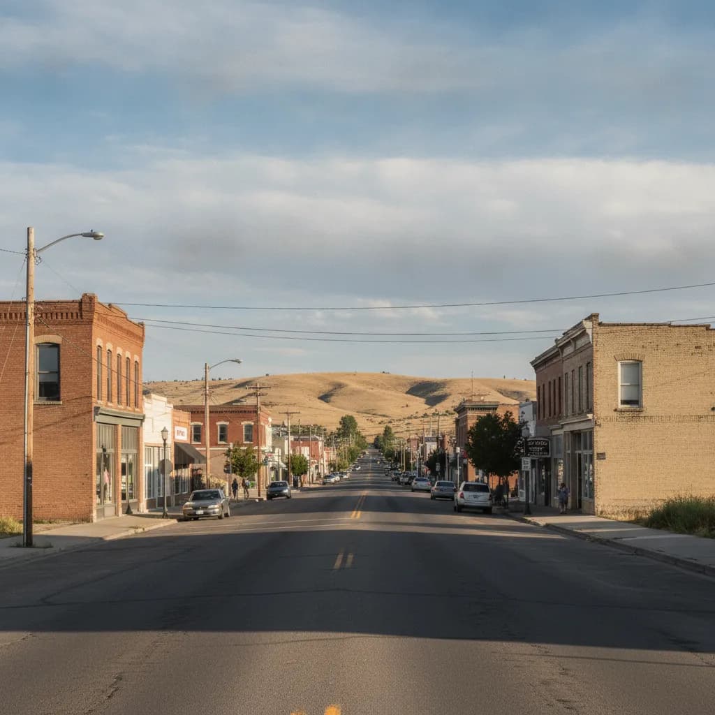 View of Ephrata, WA