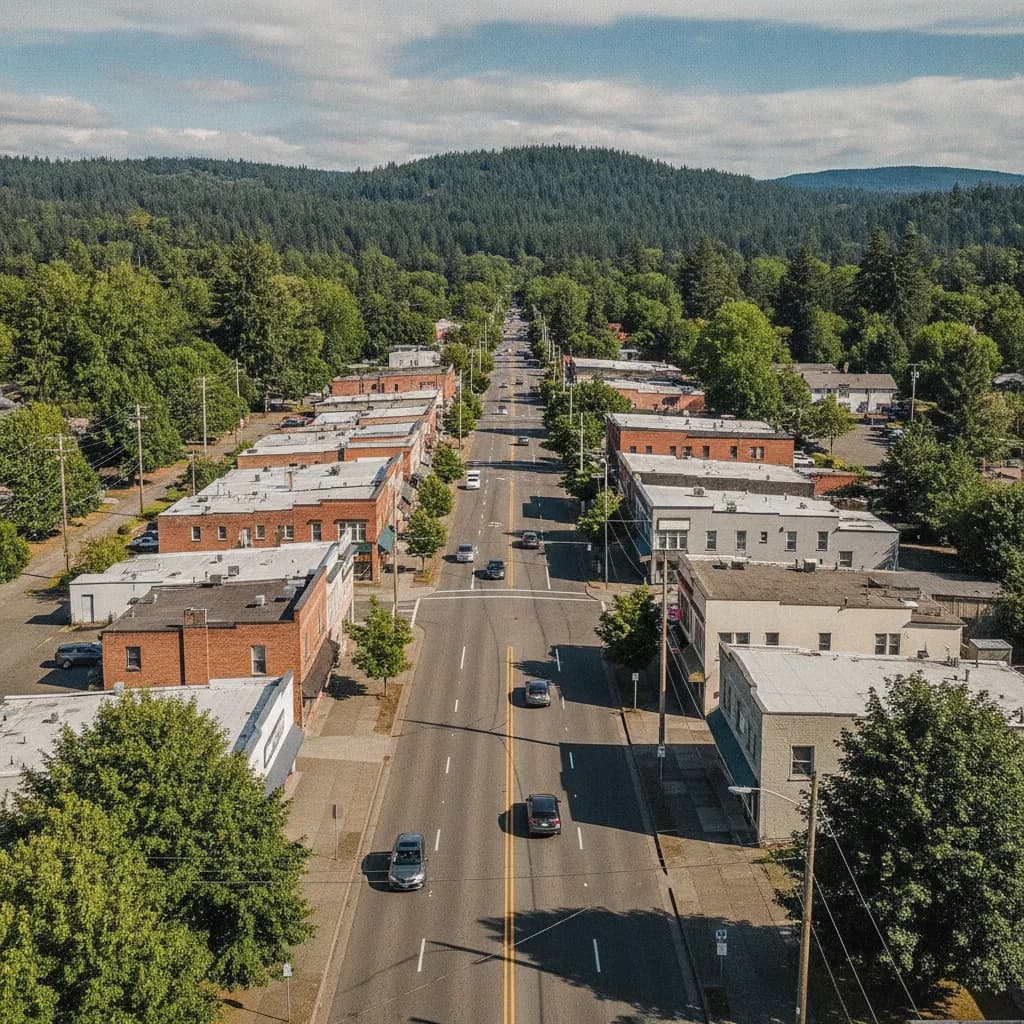 View of Hazel Dell, WA
