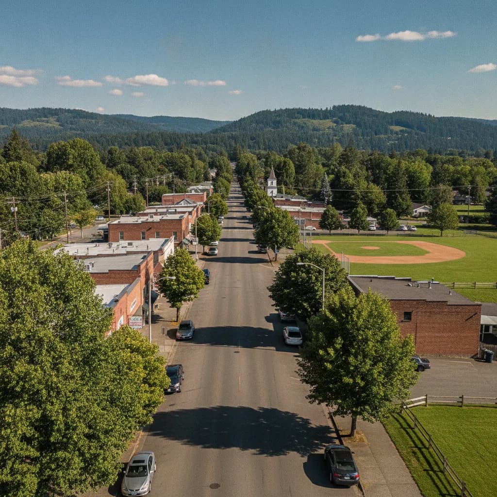 View of Hockinson, WA