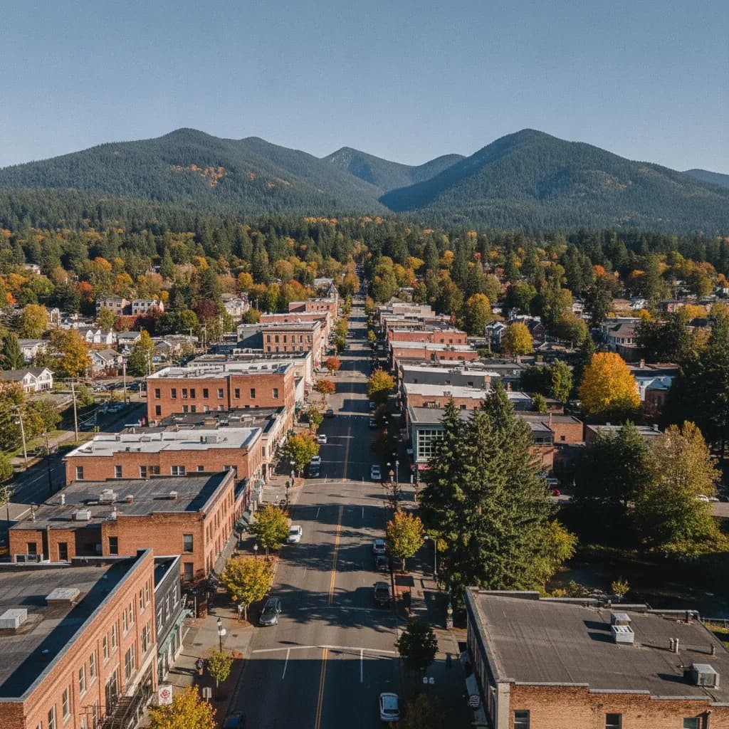 View of Issaquah, WA