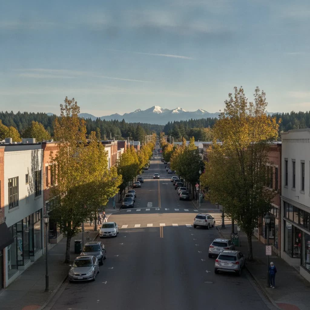 View of Lacey, WA