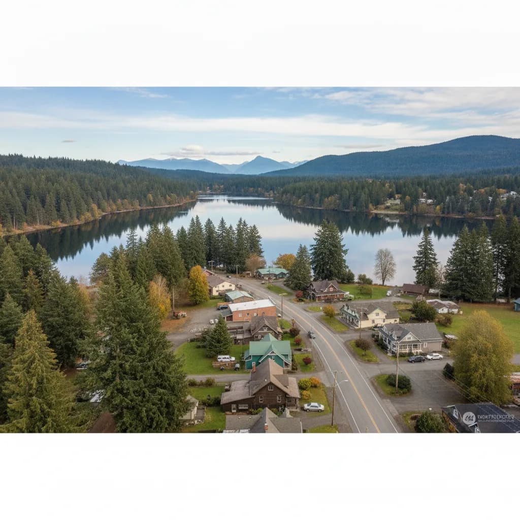 View of Lake Morton-Berrydale, WA