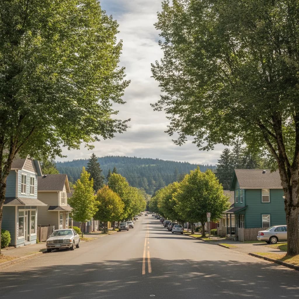View of Lakeland South, WA