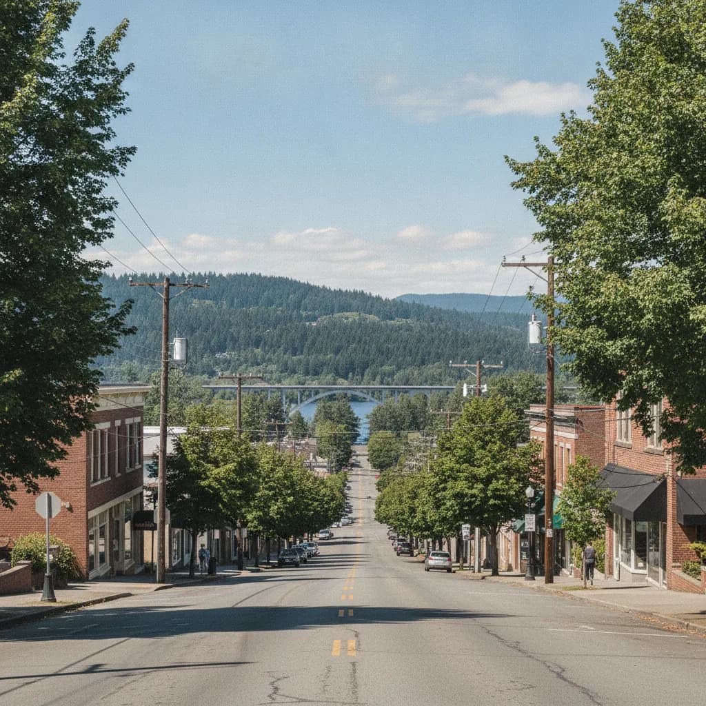 View of Longview Heights, WA