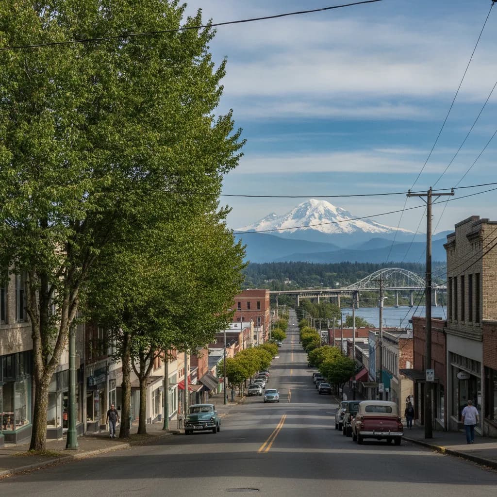 View of Longview, WA