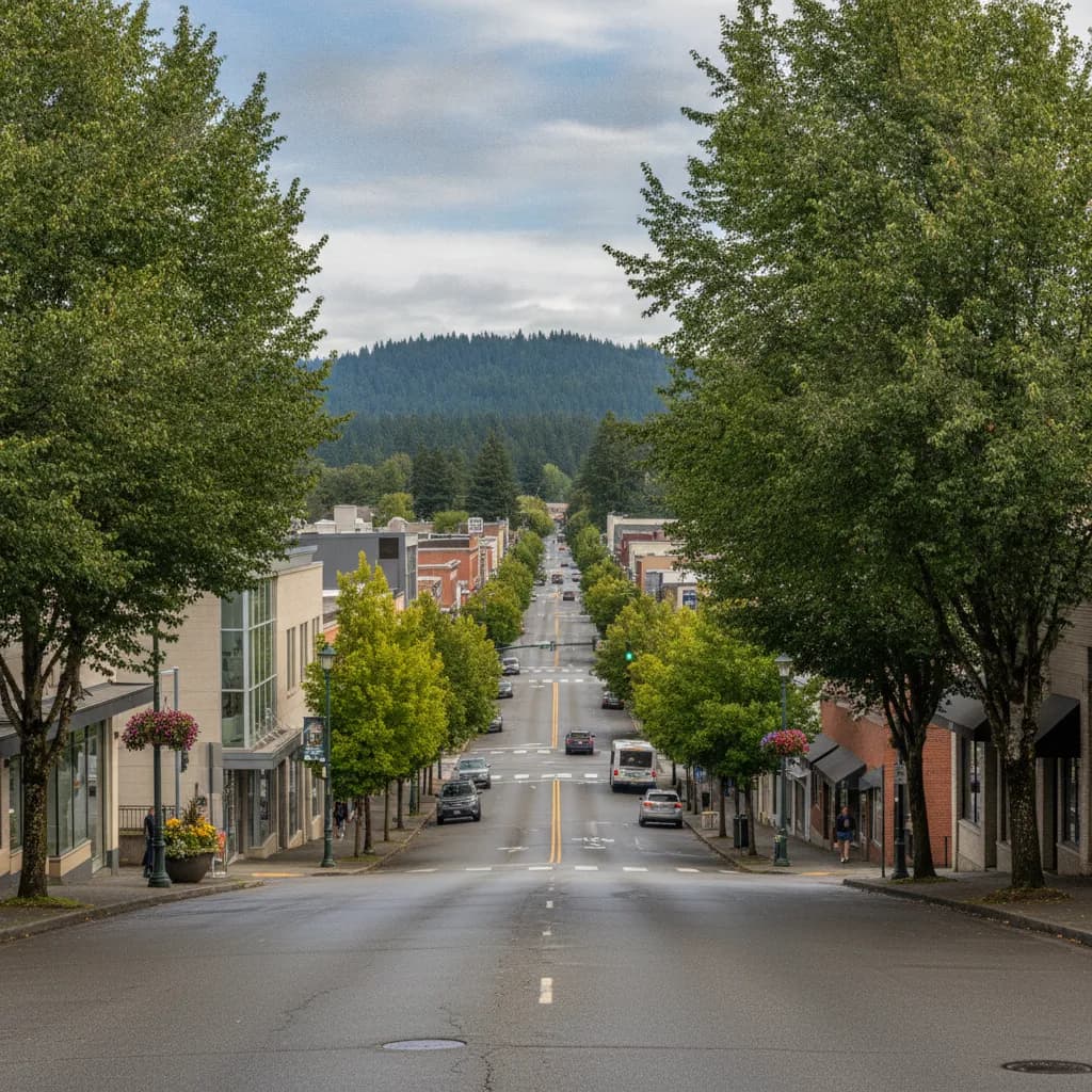 View of Lynnwood, WA