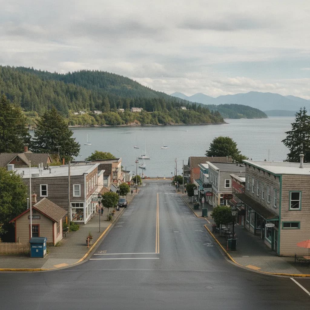 View of Manchester, WA
