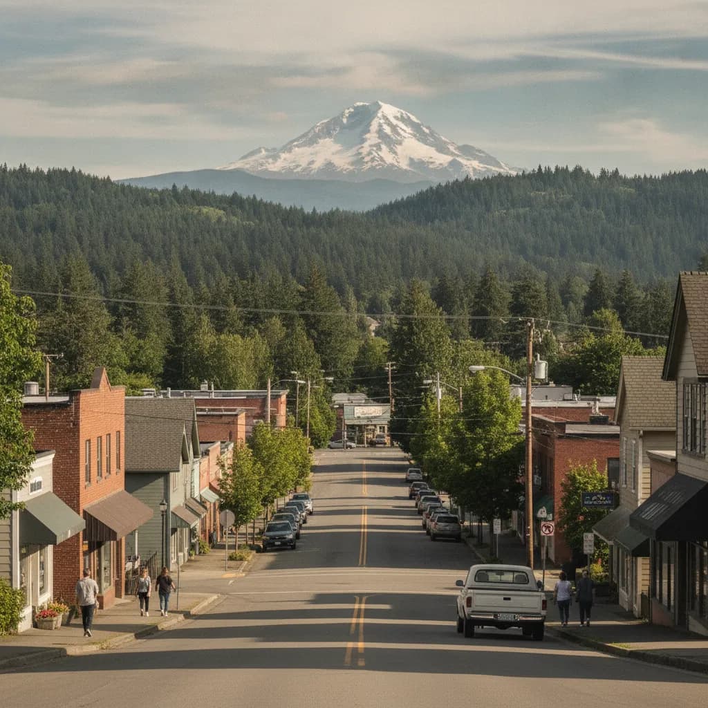 View of Mount Vista, WA