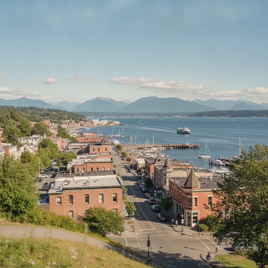 View of Port Townsend, WA