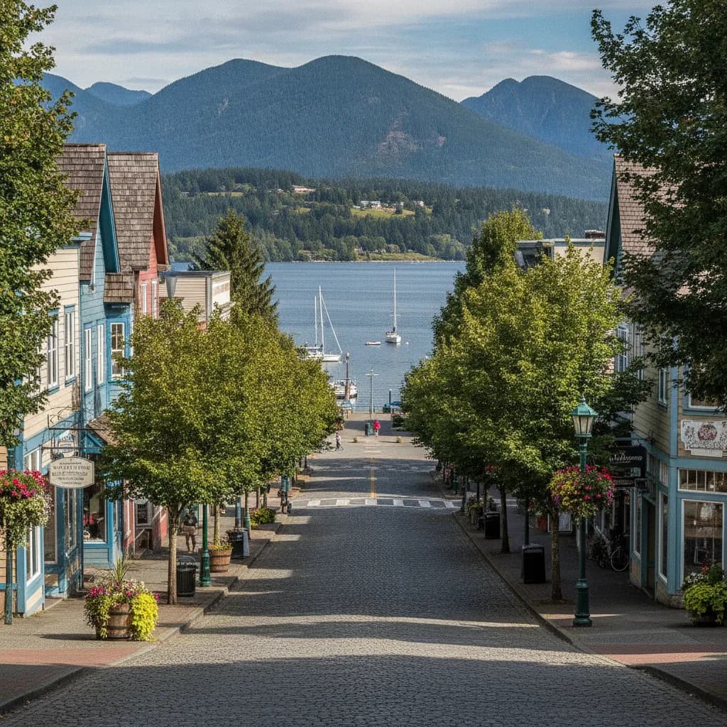 View of Poulsbo, WA