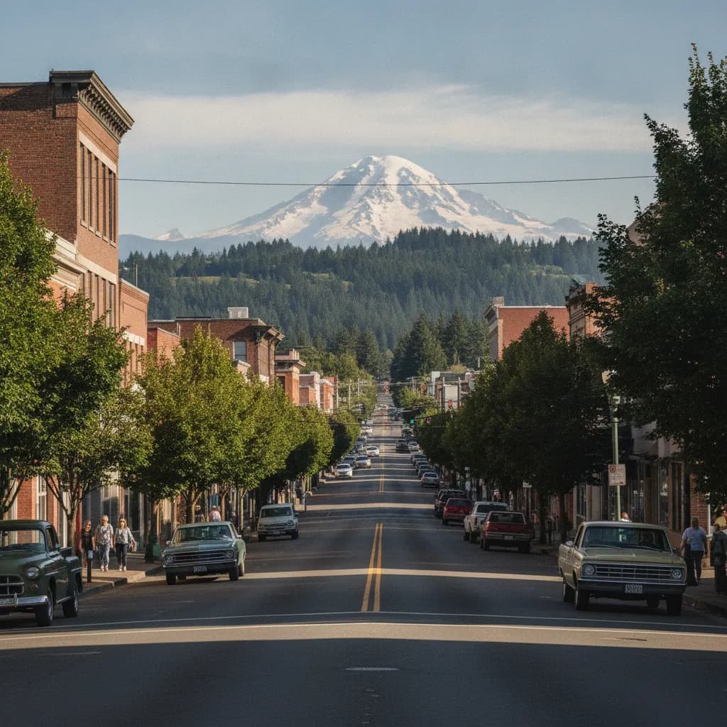 View of Puyallup, WA