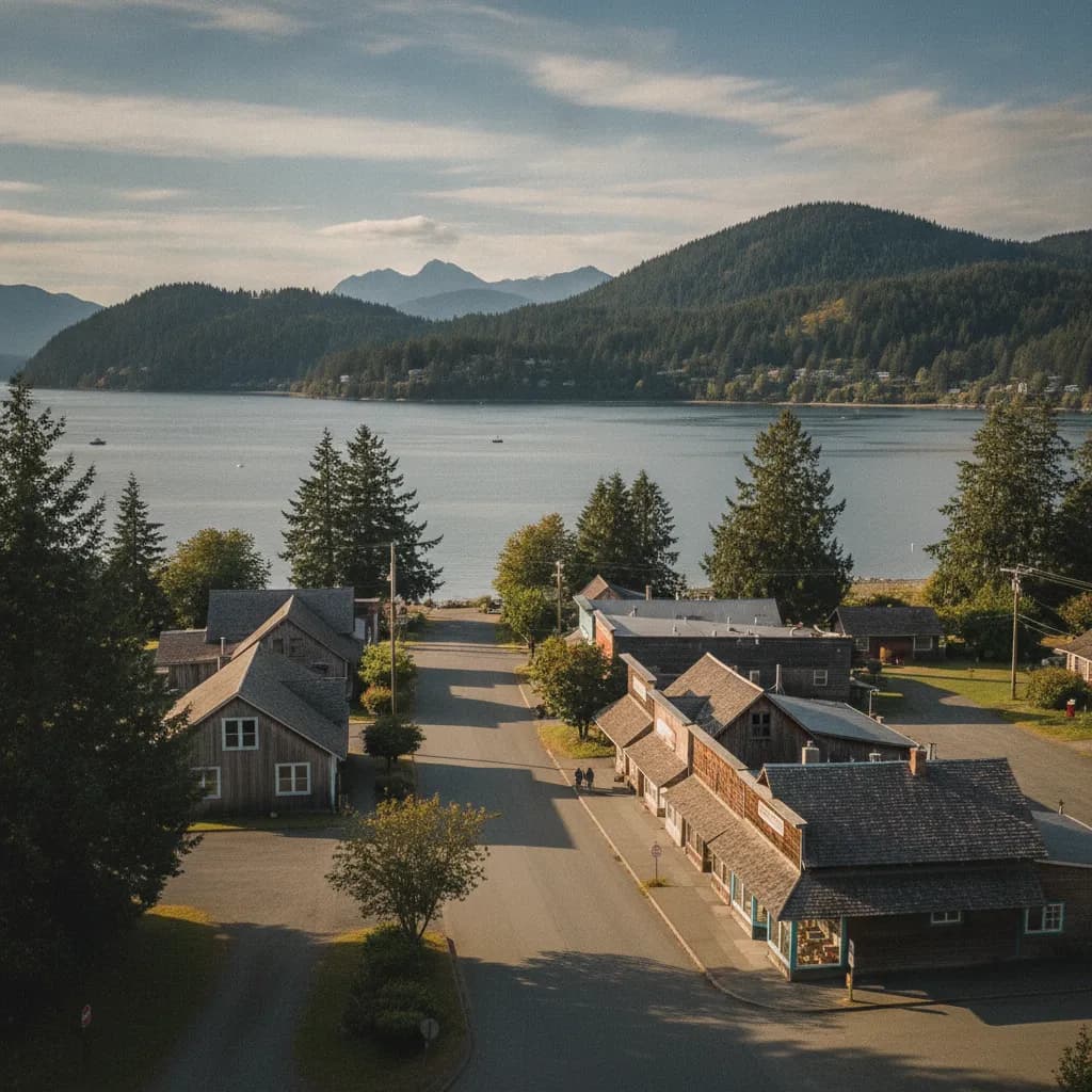View of Rosedale, WA